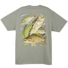 Maglietta a maniche corte Guy Harvey Bass Collage SWGR XL