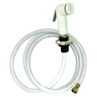 Kit doccetta bianca Plastimo con tubo flessibile e supporto