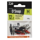 Girella con moschettone Daiwa Concorso D'Snap piombo L