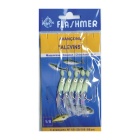 Terminali Avannotti 5 Ami da pesca 1350 mm 2/0 Phospho