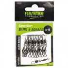 Girella pesca Barile Flashmer a Graffetta Bronzé N° 2