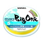 Filo trecciato da pesca Varivas Avani Big One Jigging Multicolor - PE6 40/100 85 LB 600 M