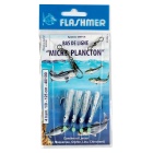 Terminali Micro Plancton 4 Ami da pesca 1/0 Bianco