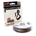 Filo trecciato da pesca Sufix X8 Braid Multicolore - 300M 28,5 22,5kg