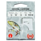 Cristal carbon 9020 BK 50 cm Ami da pesca N°16 su Nylon 12/100