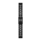 Cinturino orologio Garmin Quickfit Titanio 26mm - traspirante con rivestimento carbonio