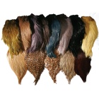 Piume JMC Collo indiano JMC Top Grade Dyed N°09 Grigio chiaro