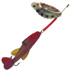 Cucchiaino Rotante Suissex Vaironée Rosso Argento - n° 3 - 11,80 gr