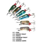 PESCA SPOON SUPER NATURAL BLINKER 16 GR DAM - PERCH 16 gr / 45 mm