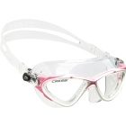 Maschera nuoto Cressi Planet Googles - Bianco/Rosa