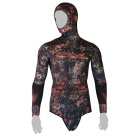 Giacca muta pesca sub Epsealon Demonskin - 3 mm - Taglia 1