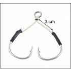 Amo da pesca Gancio di assistenza Sakura Twin Assist 601 TI - n°2/0