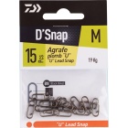 Graffetta Daiwa D'Snap piombo U TAGLIA M