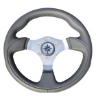 Volanti barca Osculati Tender grigio/acciaio inox lucidato Ø 280 mm