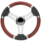 Volante barca Osculati corona in mogano 350 mm