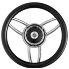 Volante barca Osculati Blitz con corona in carbonio da 350 mm