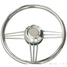 Volante barca Osculati acciaio inox lucidato a specchio 350 mm