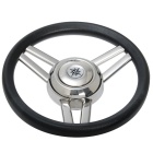 Volante barca Osculati Magnifico 3 razze Ø 350 mm nero