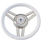 Volante barca Osculati Magnifico 3 razze Ø 350 mm bianco