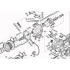 Ricambio Mulinello Daiwa BGRR LT ARK - Parte n°32 Vite Roller 6G195602