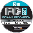Filo nylon da pesca Asari FC 100% Fluorocarbonio - Diametro 0,20 mm