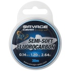 Filo Da Pesca Fluorocarbon Savage Gear Semi-Soft Micro Leader - 30M 0,14MM 1,2KG 2,64LB