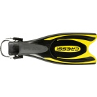 Pinne sub Cressi Frog Plus Nero/giallo - XS/S (35/38)