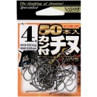 Amo Singolo Sasame Chinu Ringed Hook - n°6 x 17pz