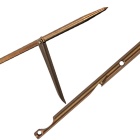 Asta Ibrido di caccia dentellato mono aletta - hawaiano Ø 6,50 mm - 115 cm