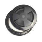 Boccaporto di ispezione aNuova Rade  1/4 di giro Nero - Diametro 104mm