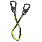 Cordini Plastimo - Hook a doppia leva in alluminio - Cordino elastico - 2 moschettoni a scatto
