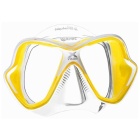 Maschera Mares X-Vision Ultra LiquidSkin Clear/Giallo