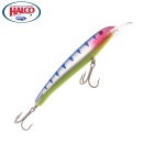 Esca Artificiale Galleggiante Halco Laser PRO 190 R2 Blue Striscia