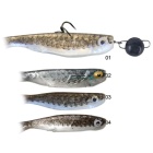 Esca Artificiale Morbida Surnat montata su DLS 10 cm 01 NATURALE 10 CM