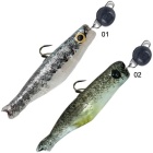 Esca Artificiale Morbida Surnat montata in DLS 6 cm ALE 01 PERCA ABLETTE  6CM