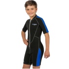 Muta shorty Cressi Lido 2 mm Nero e Blu - Junior - 6/7 anni