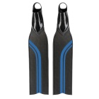 Pinne apnea Molchanovs Pro Bifins 3 Carbon Blu - Medium - Standard - Taglia 39