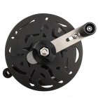 Mulinello Edy Sigalsub alluminio nero - 70 metri