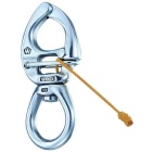 Moschettone con apertura sotto carico Wichard grande occhiello 80 acciaio inox HR
