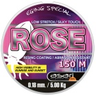 Filo nylon da pesca Asari Rosa - 0,22 mm