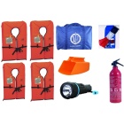 Borsa dotazioni di sicurezza 2 miglia di base per 4 persone Cape Horn