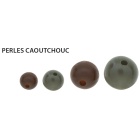 Perline di gomma Prowess 6 mm Khaki X 20