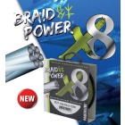 Treccia Powerline Power verde 8 sezioni 135 m 23/100 - 18,6 kg