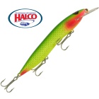 Esca artificiale Galleggiante Halco Sorcerer 150 R7 Verde Fluoro