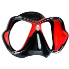 Maschera Mares X-Vision Ultra LiquidSkin Rosso/Nero