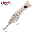Esca Di Superficie Halco Roosta Popper 135 H77 White Tiger