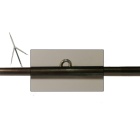 Asta aletta doppia a pinnette Sigalsub Ø 7.00 mm con ponticello - 110 cm