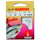 Speciale rutilo 7032 BK 50 cm ami da pesca N°16 su Nylon 10/100