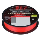 Filo trecciato da pesca Spiderwire Stealth Smooth X8 Rosso - 300 m 13/100 12,7 kg