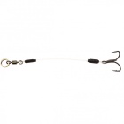 2x Stingers Fluorocarbonio Scratch Tackle - 0.80 - HAM. TRIPLO N° 8